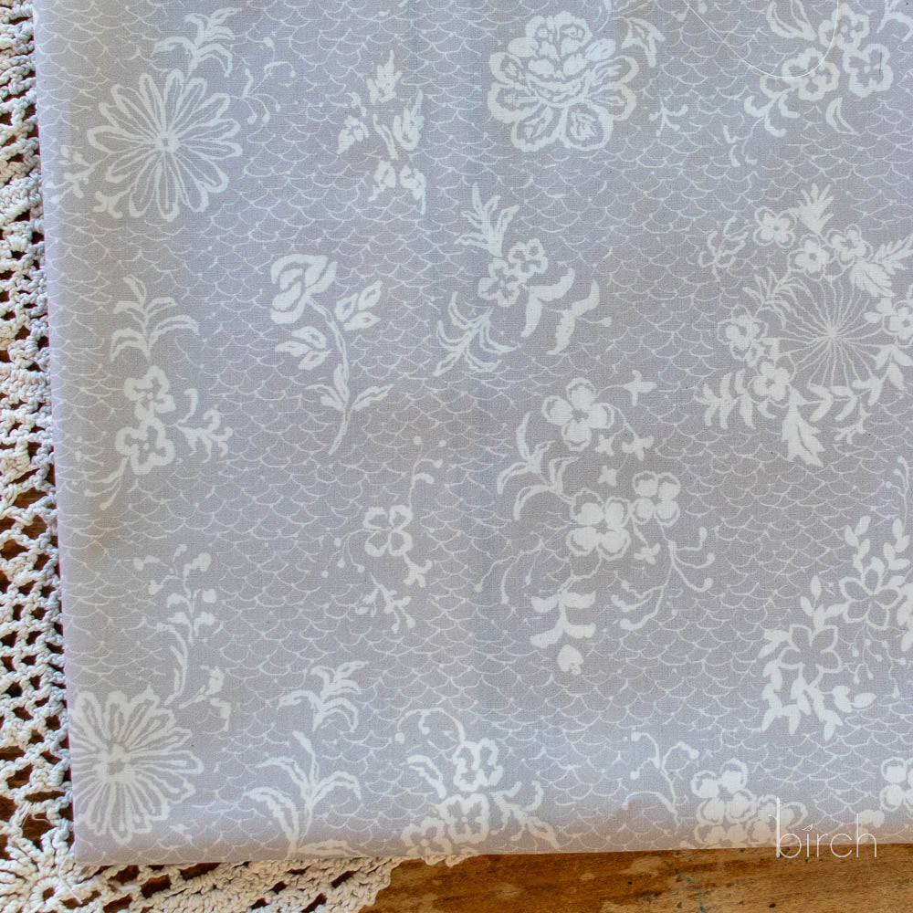 Sweet Lace Ash Poplin