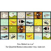 Vanishing Birds Patch Poplin