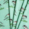 Black and White Warbler Interlock Knit