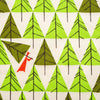 Geo Trees Interlock Knit