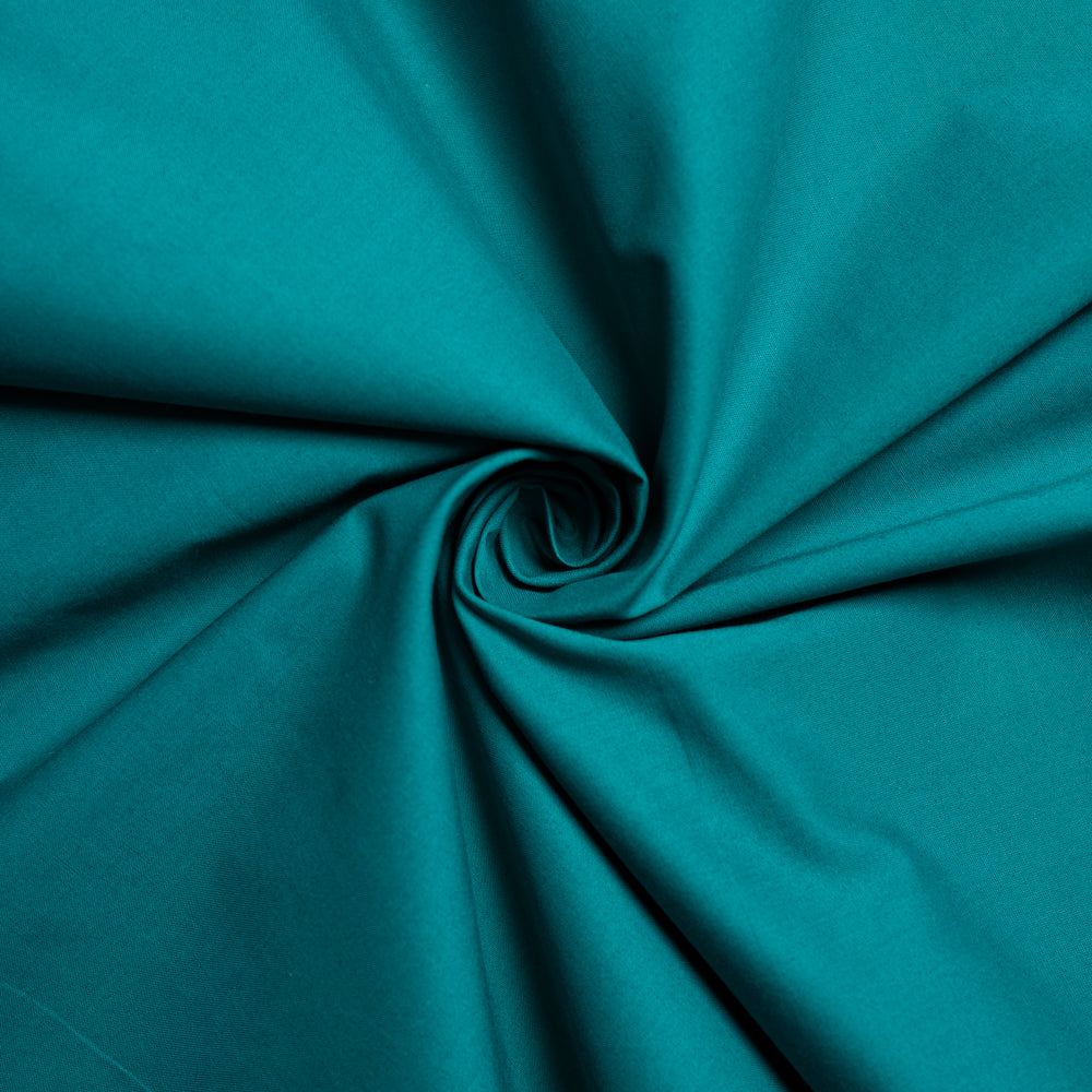 Teal Solid Poplin