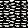 Kujira Black Interlock Knit