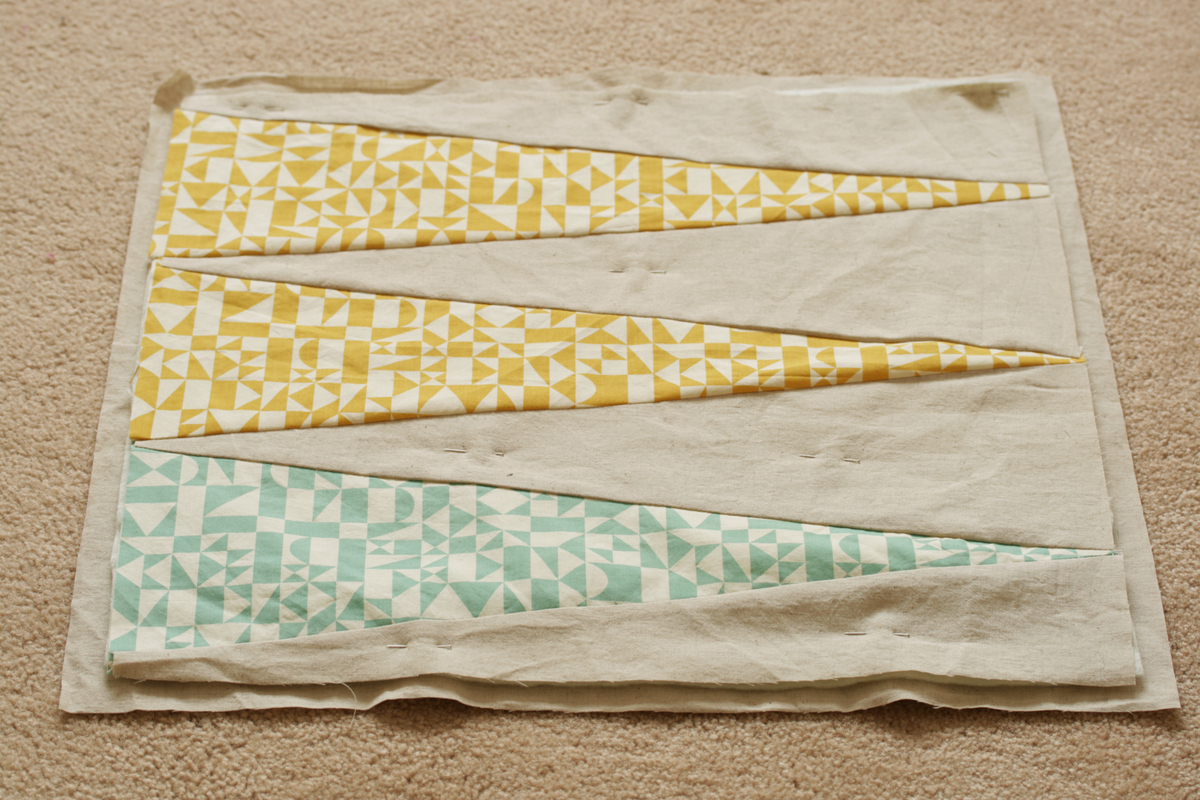 The Crafty Kitty | doll bedding tutorial for Ikea Duktig Bed feat. Birch Fabrics oranic cotton Ipanema range