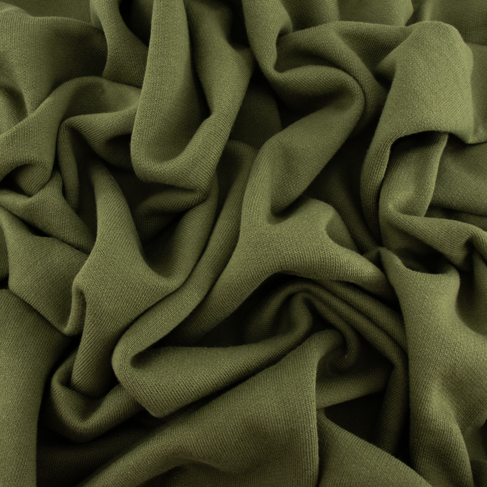 FLMB Jungle Green Solid Fleece