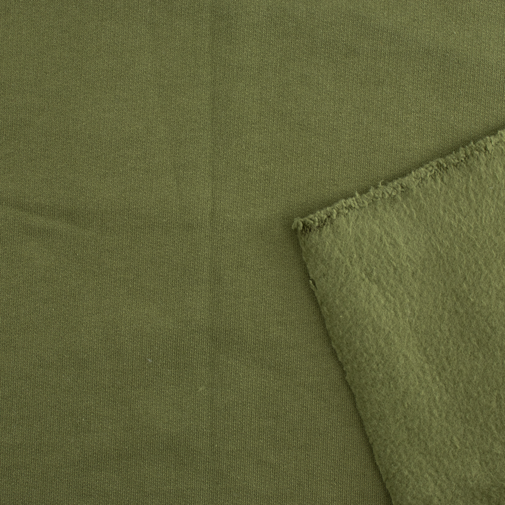 FLMB Jungle Green Solid Fleece